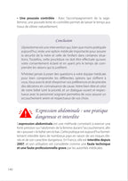 Page numéro 140 du E-BOOK "Une grossesse, un accouchement". Rédigé par Louana Becker fondatrice de My First Step Academy.
