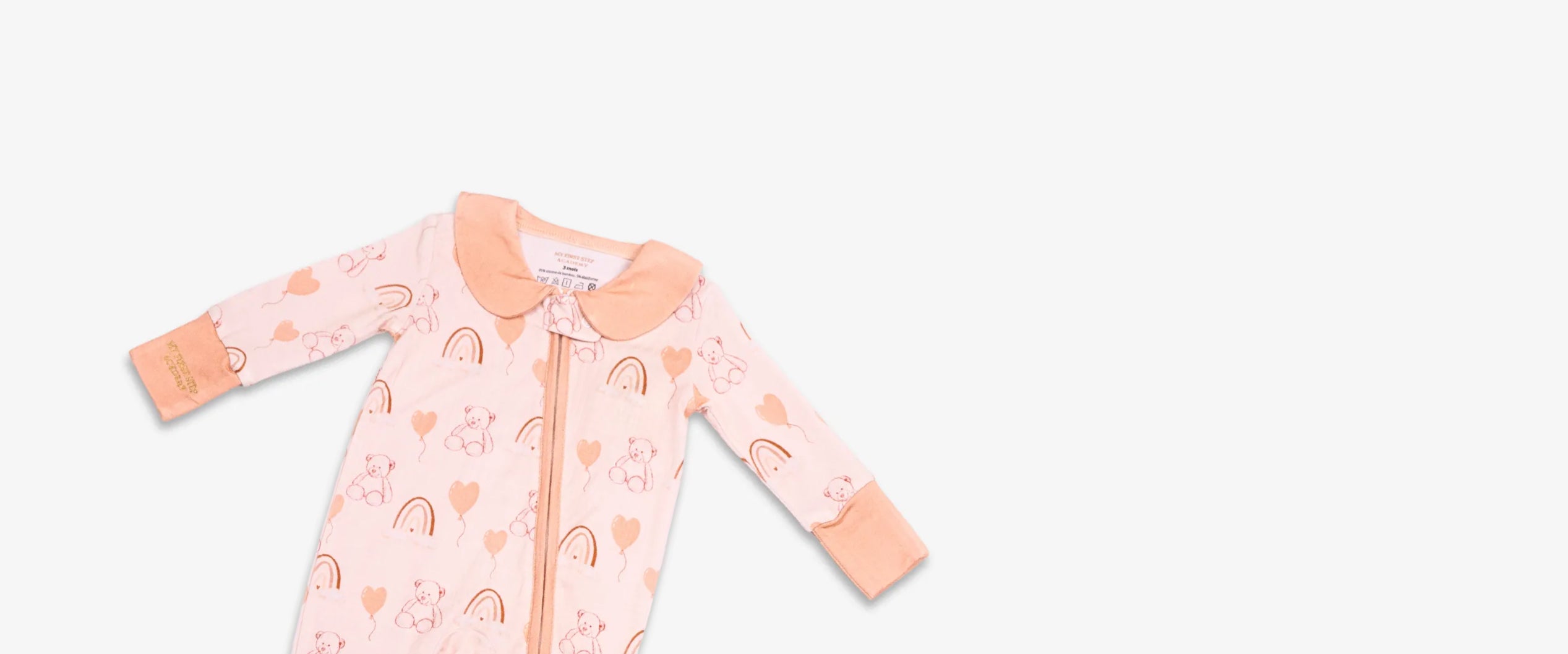 Image combi-pyjama Nuage Moka sur fond blanc.