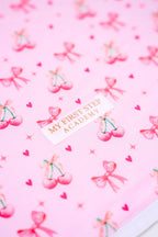 Image avant Lange 30*30cm Meringue Coquette avec zoom sur l'étiquette du logo